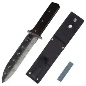 Grabungsmesser ProtectorTech Digger – rostfrei Wenge-Holz-Griff