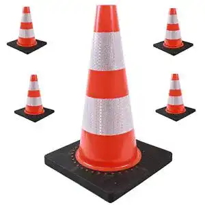 Pylone TRUTZHOLM 5X Verkehrsleitkegel schwere Ausführung