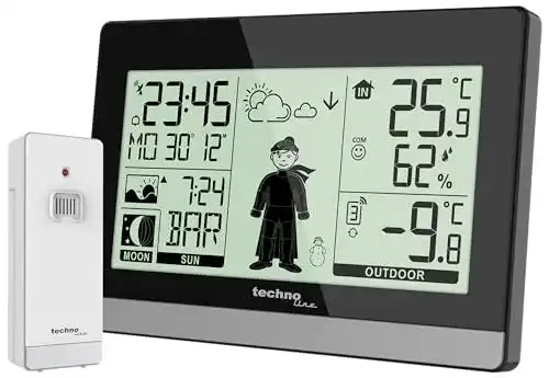 Technoline-Wetterstation Technoline WS9612 modern