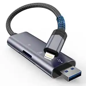 SD-Kartenleser iPhone Woodford Design Lightning & USB 3.0
