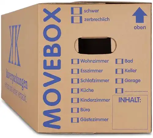 Umzugskartons KK Verpackungen 25 x ZWEIWELLIG