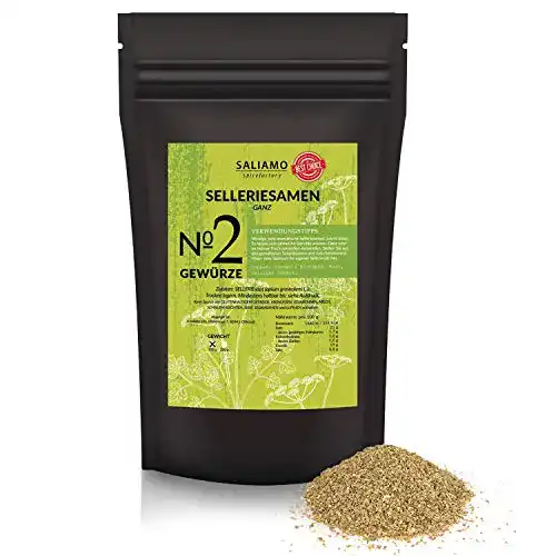 Selleriesamen Saliamo, ganze Körner, Sellerie Saatgut, 100 g