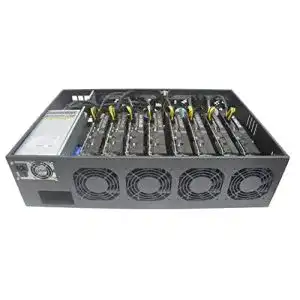 Mining-Rig AXOTEN Mining Rig Mining Chassis, 2500W Netzteil