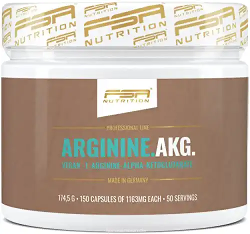 Pump-Booster FSA Nutrition Arginin AKG 150 Kapseln