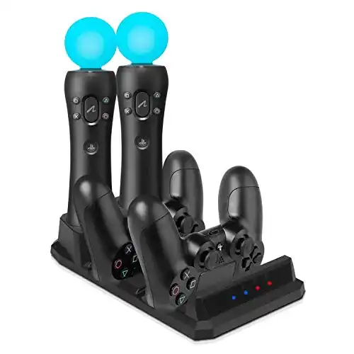 PS4-Controller-Ladestation EEEKit Ladestation für zwei PS4