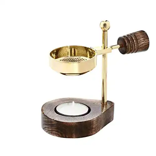 Weihrauchbrenner NKlaus Verstellbar mit Holzgriff