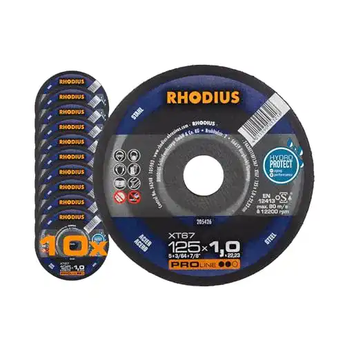 Rhodius-Trennscheiben Rhodius extra dünn, Stahl XT67