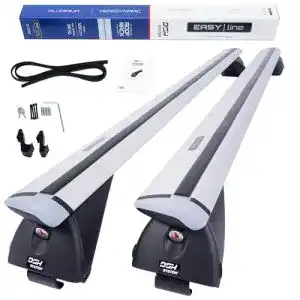 Relingträger DGH System Kompletter Aluminium-Dachträger Easy