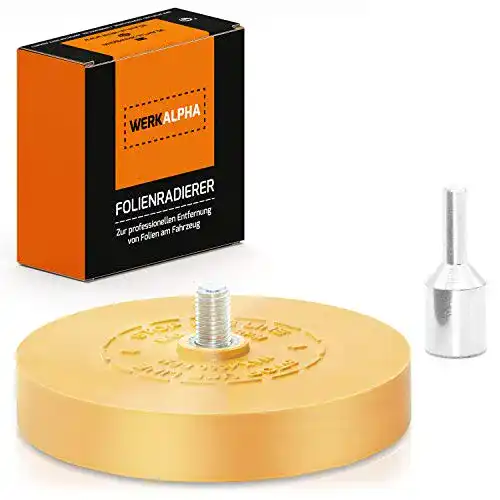 Folienradierer Werk Alpha mit Adapter