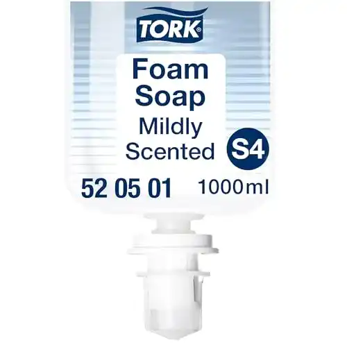 Schaumseife Tork milde 520501 Hautfreundliche Allzweckseife