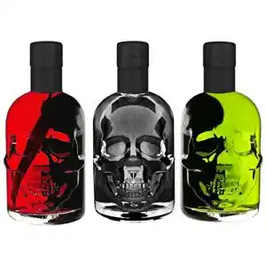 Absinth Geniess-Bar! Totenkopf Trio je 0,5L Green/Black/Red Chili