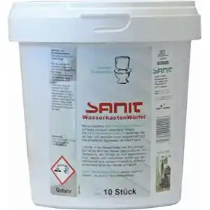 Wasserkastenwürfel Sanit im Sparset 2×10 Würfel