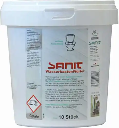 Wasserkastenwürfel Sanit im Sparset 2×10 Würfel