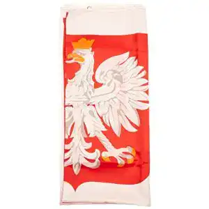 Polen-Flagge Flaggenfritze XXL Fahne Polen mit Adler 150×250 cm
