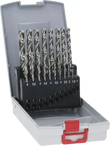 Metallbohrer Bosch Professional 19tlg. ProBox Set HSS-G geschliffen