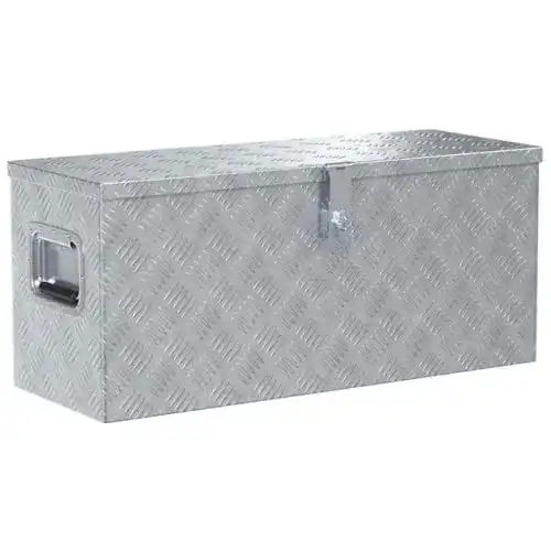 Metallkiste vidaXL Aluminiumkiste 80x30x35cm Alu Box Koffer