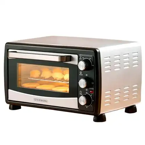 Die beste Minibackofen STEInBORG Mini Backofen 20 Liter, 3in1 Backofen 2026 Test Bestseller Minibackofen STEInBORG Mini Backofen 20 Liter, 3in1 Backofen