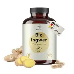 Ingwer-Kapseln BioNutra ® Ingwer Kapseln Bio (240 x 600 mg)