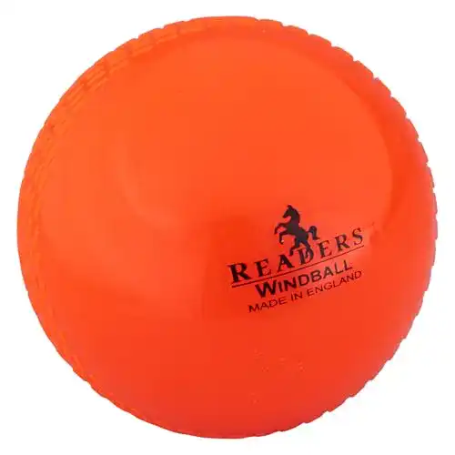 Cricket-Ball Readers Windball Cricketball, Unisex, Orange