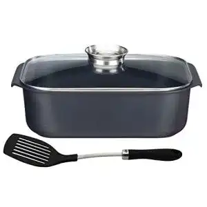Gänsebräter ELO Aluguss Rechteckbräter Raffinesse mit Deckel
