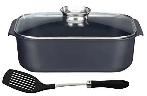 Gänsebräter ELO Aluguss Rechteckbräter Raffinesse mit Deckel