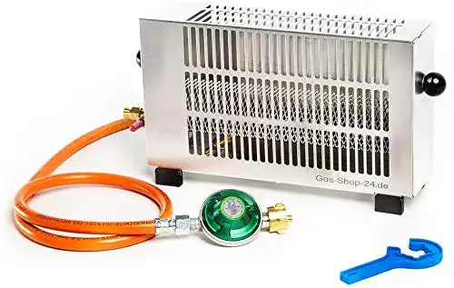 Zeltheizung Gas Gas-Shop-24 1,7 kW mit Zündsicherung