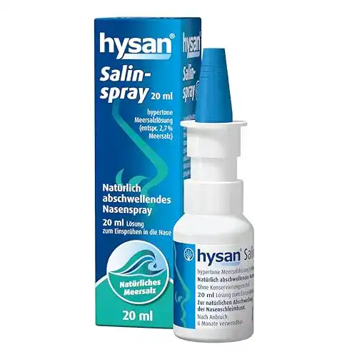 Meerwasser-Nasenspray Hysan Salinspray, konzentiert, 20 ml