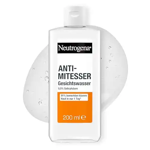 Die beste Neutrogena-Gesichtswasser Neutrogena Anti-Mitesser, 200ml 2026 Test Bestseller Neutrogena-Gesichtswasser Neutrogena Anti-Mitesser, 200ml