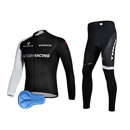 Fahrradbekleidung Herren XM Radbekleidung Set Langarm