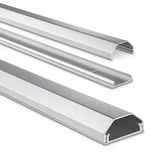 Die beste Kabelkanal Hama Stabiler aus Aluminium silber, 1,1 Meter Länge 2026 Test Bestseller Kabelkanal Hama Stabiler aus Aluminium silber, 1,1 Meter Länge
