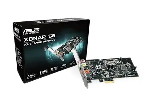 Interne Soundkarte ASUS Xonar SE PCI-Express, 116 dB
