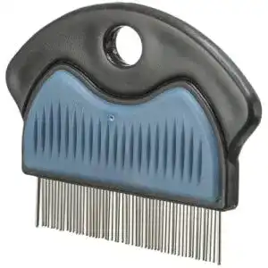 Hundekamm TRIXIE 23761 Floh- und Staubkamm, Metall, 7 cm