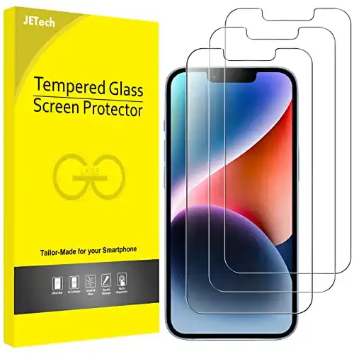 iPhone-14-Plus-Panzerglas JETech Schutzfolie für iPhone 14