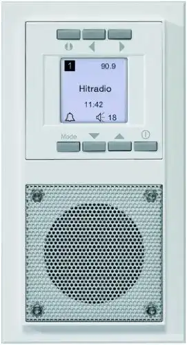 Unterputz-Radio Honeywell Home Peha im Aura-Design, weiß
