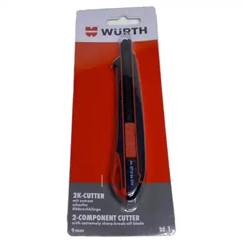Cuttermesser Würth 71566274 mit 9 mm Abbrechklinge