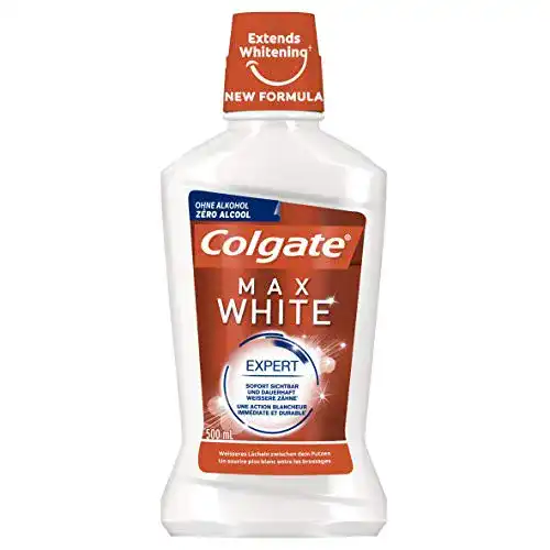 Colgate-Mundspülung Colgate Max White Expert, 500 ml