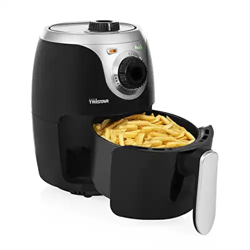 Heißluftfritteuse klein Tristar Mini mit Thermostat und Timer, 2 L