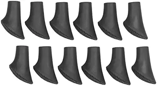 Nordic-Walking-Pads Speeron Gummipuffer: 6 Paar Ersatz