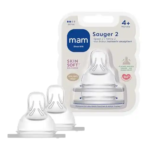 Flaschensauger MAM Sauger Größe 2 im Doppelpack