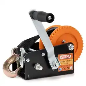 Gurtwinde SellNet VERDA Seilwinde, Stahlseil, Textilband