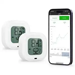 Bluetooth-Thermometer ORIA, 2 Stück mit HD-Bildschirm