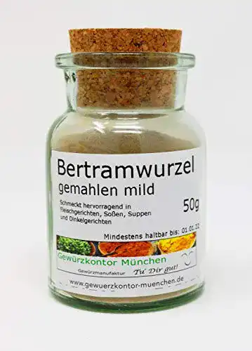 Bertramwurzel Gewürzkontor München Tu´ Dir gut! gemahlen 50g