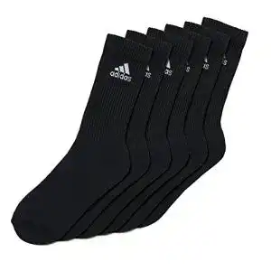 Adidas-Socken adidas Unisex 3-Streifen Crew, 6er-Pack, black