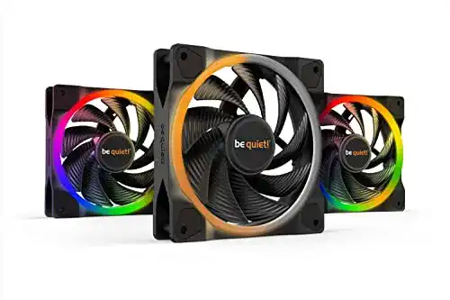 RGB-Lüfter be quiet! Light Wings 120mm PWM high-speed, 3er