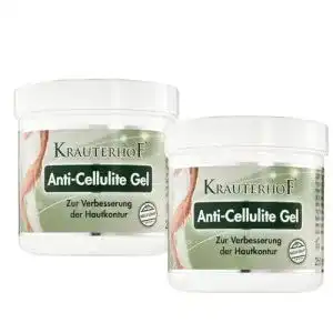 Cellulite-Creme Kräuterhof Anti-Cellulite Gel, 2 x 250 ml