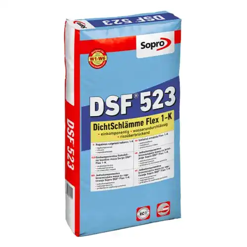 Dichtschlämme SoPro Flex 1- K, 20 Kg