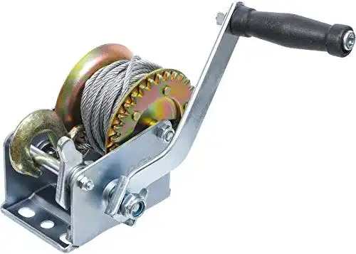 Handseilwinde BGS 3485 | Drahtseilwinde | 270 kg | Hand-Seilwinde