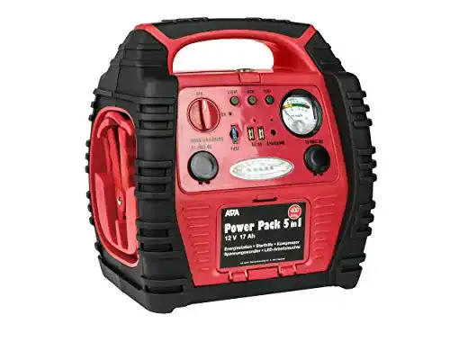 Starthilfe mit Kompressor APA 16547NV Power Pack 5in1
