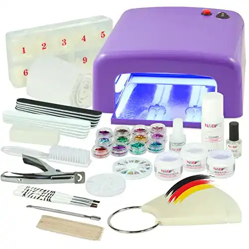 Gelnagel-Set NAILS FACTORY UV Gel Nagelstudio Starter Set