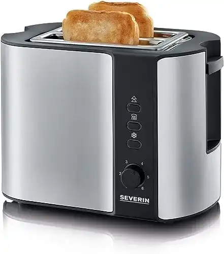 Severin-Toaster SEVERIN Automatik-Toaster, 800 W, Edelstahl